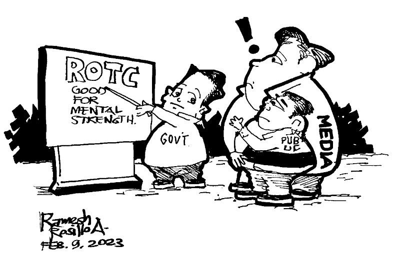 EDITORIAL - ROTC to give mental strength? Help prevent suicides?