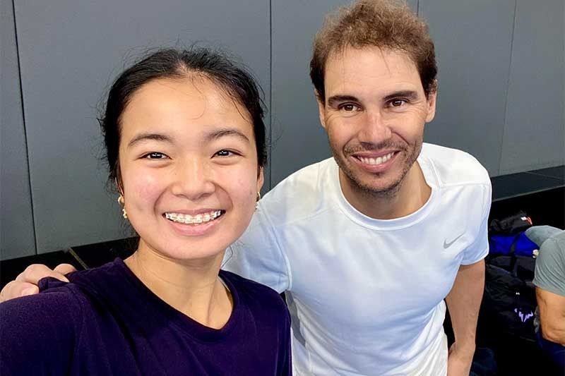 Alex Eala bares advice she received from Rafael Nadal