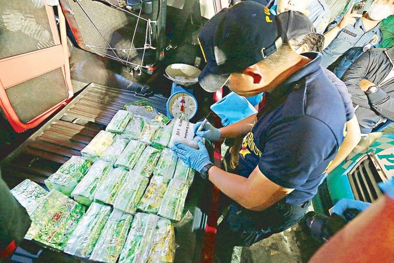 Abandoned car yields P183.6 million  shabu