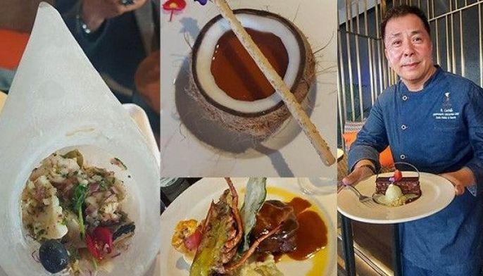 Filipino hotel reimagines coconut for 10th anniversary menu