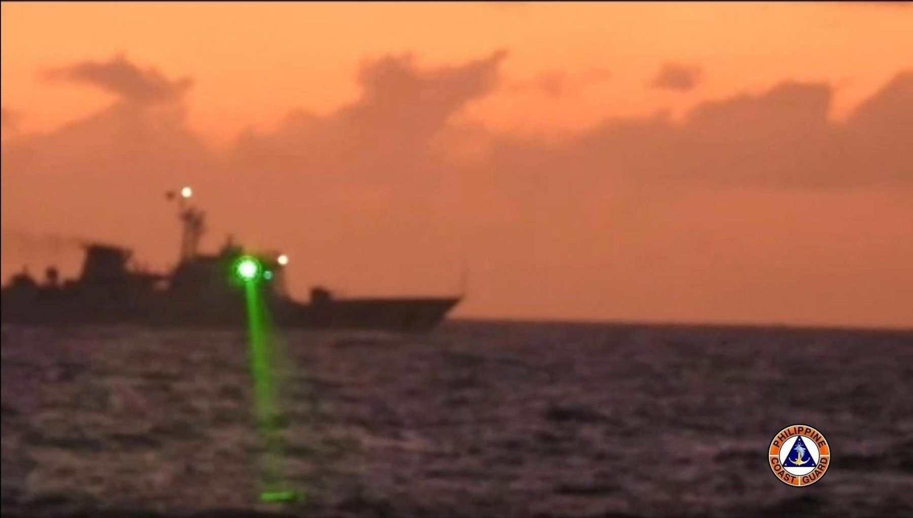 Chinese Coast Guard aims laser at PCG vessel on resupply mission