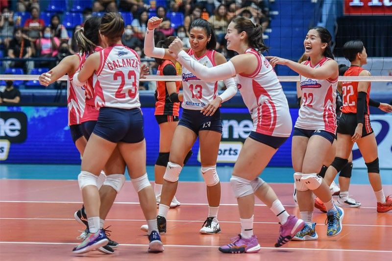 Creamline banners Valentineâs Day sked