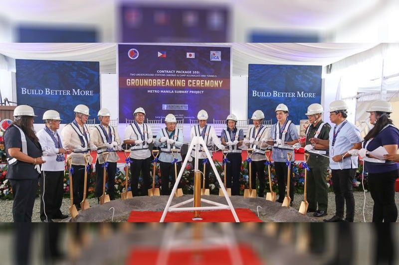 DOTr breaks ground for 2 Metro Manila Subway stations