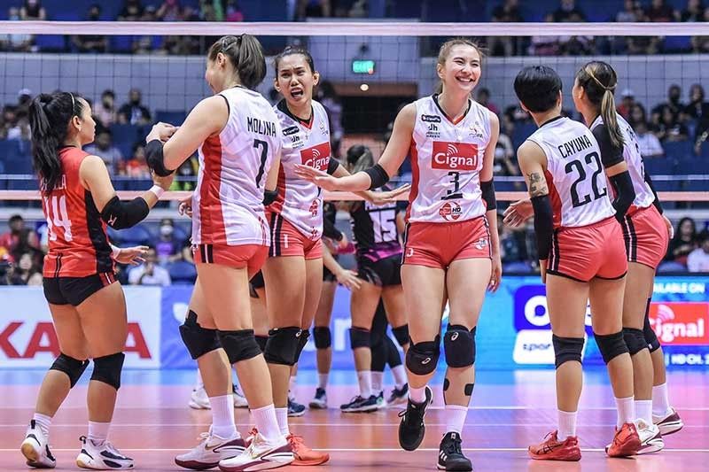 Cignal coach thankful for breakthrough win in PVL All-Filipino Conference