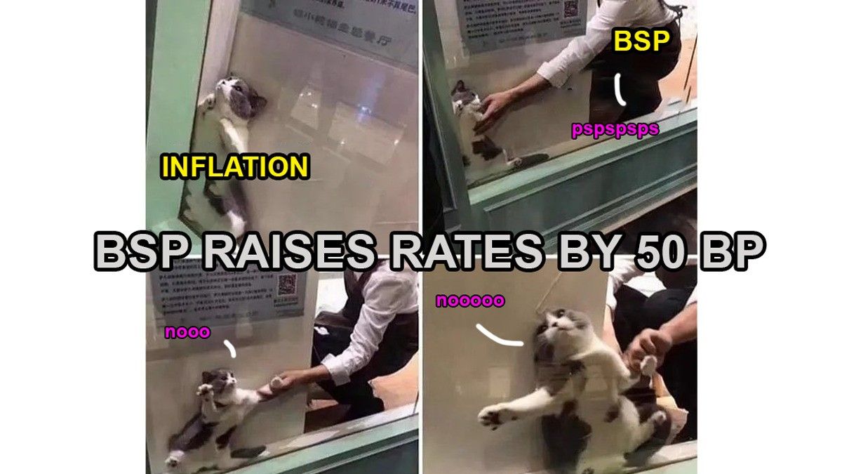 BSP raises interest rates by 50 basis points