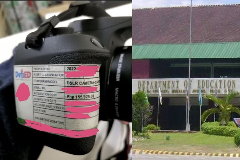DepEd says alleged overpriced camera came from LGU
