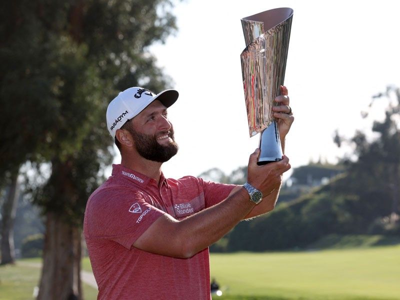 Rahm wins Genesis Invitational to return to World No. 1