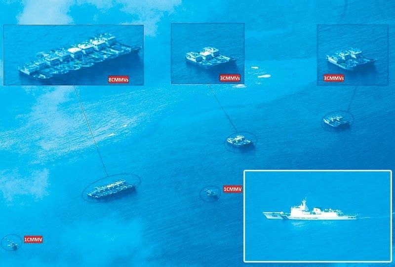 Chinese vessels nakatambay pa rin sa teritoryo ng Pinas