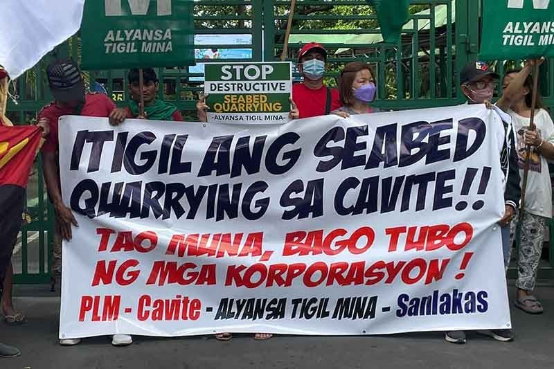 Seabed quarrying forces Cavite fishers to venture farther from shore