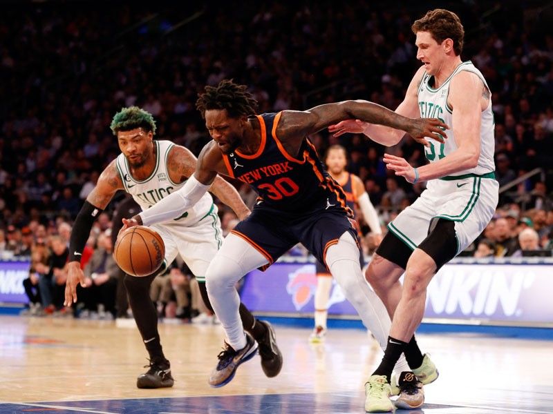 Randle, Quickley shine as Knicks sink Celtics