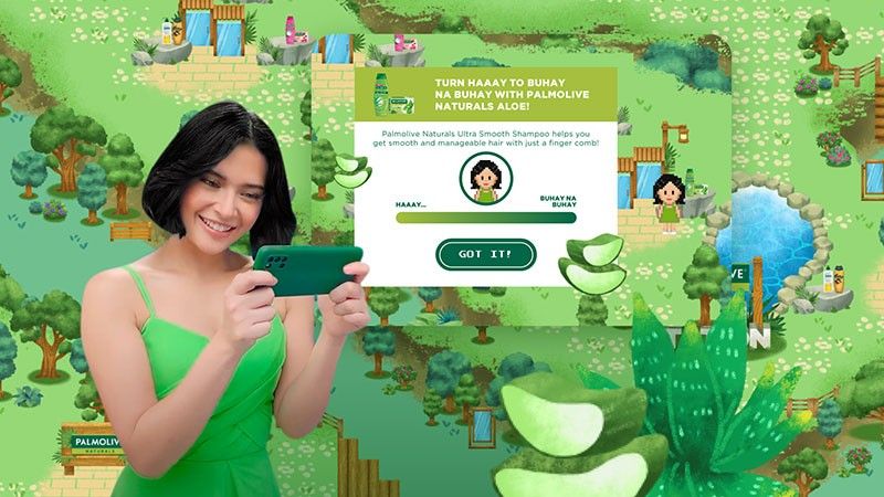 Unwind inside Palmoliveâs first Online Nature World