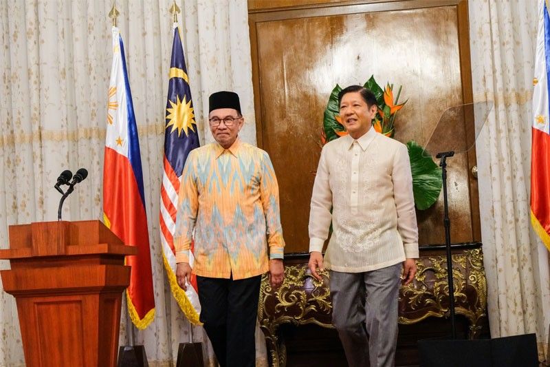 Marcos, Anwar talk peace in South China Sea