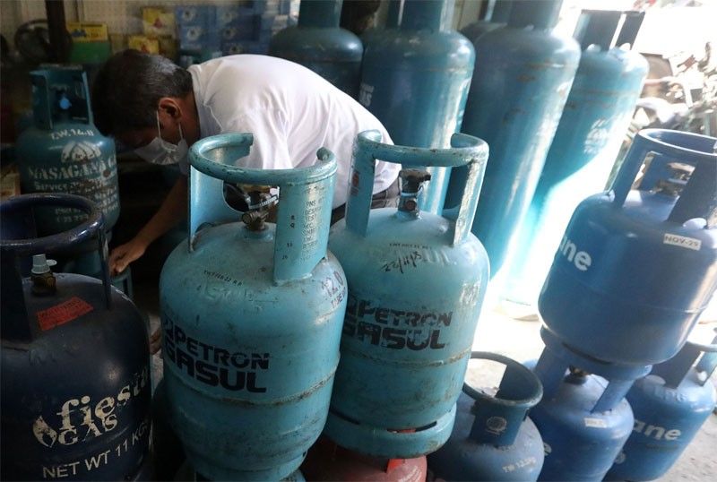 LPG prices down this month