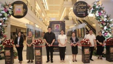 Women Davao artists take centerstage in 'Gahum sa Buwak: Flower Power' at Estancia Mall in Pasig City