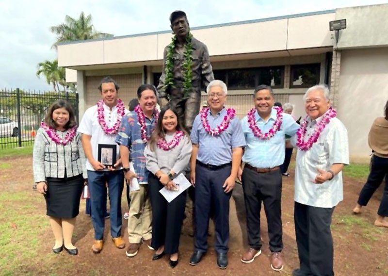 Monument to Pinoy World War2 veterans unveiled in Honolulu