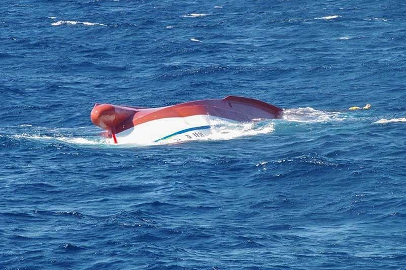 Seven missing as boat capsizes off disputed Japan islands