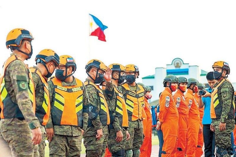 DND, DOH honor Philippine contingent to Turkey