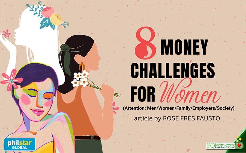 8 tantangan uang untuk wanita (Perhatian: pria/wanita/keluarga/pengusaha/masyarakat)