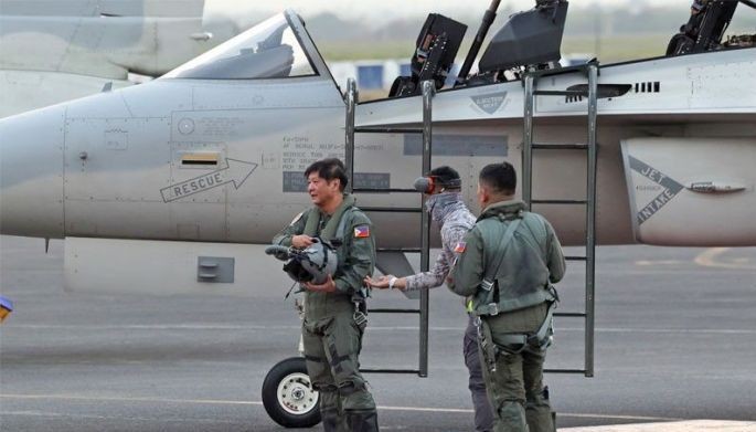Marcos on riding fighter jet: Fantastic experience