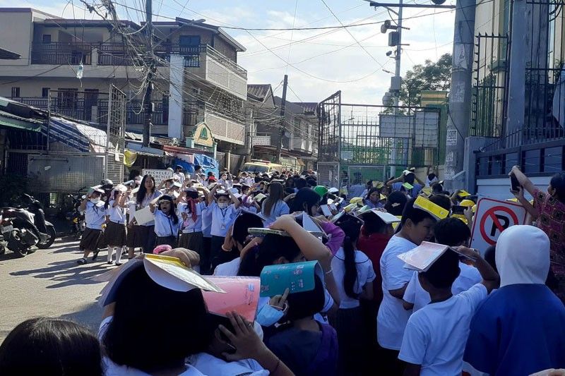 Schools told: Hold quake, fire drills