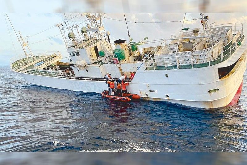 PCG rescues 5 Japanese seafarers