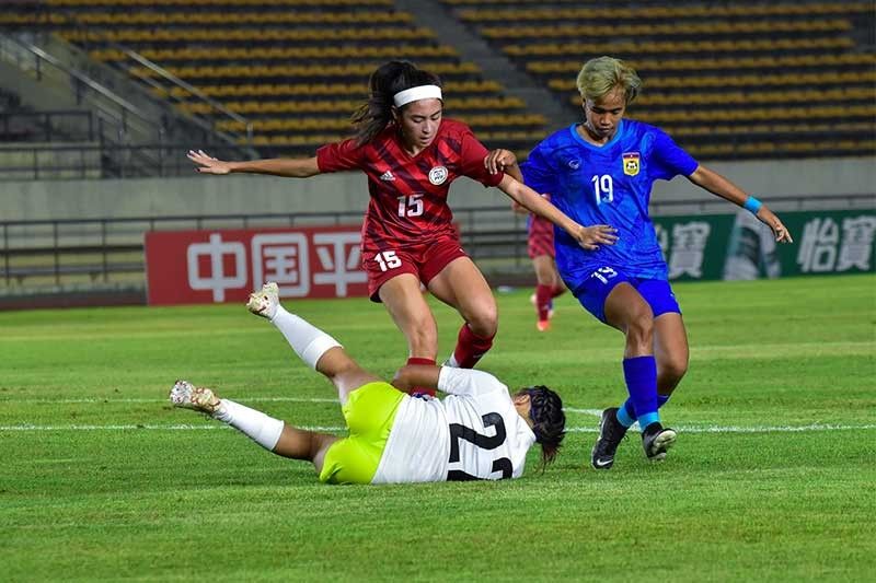 10-woman Filipinas score breakthrough win over Laos in U20 Asia Cup qualifiers