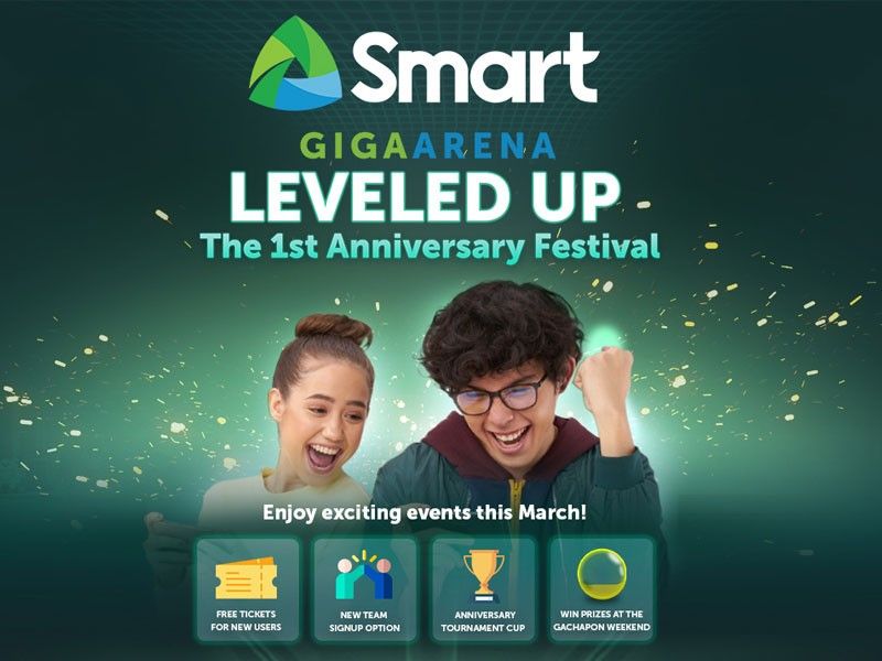 P50K at stake in Smart Giga Arena anniversary tournament