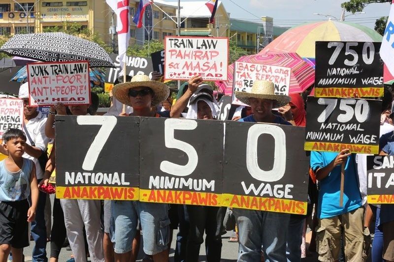 P750 nationwide minimum wage hike, inihirit