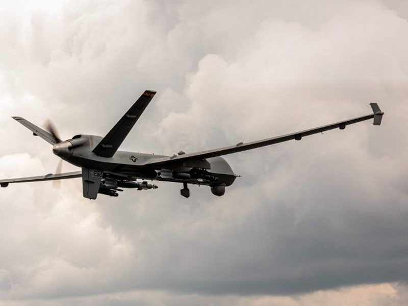 Russian jet causes American drone to crash over Black Sea â�� US