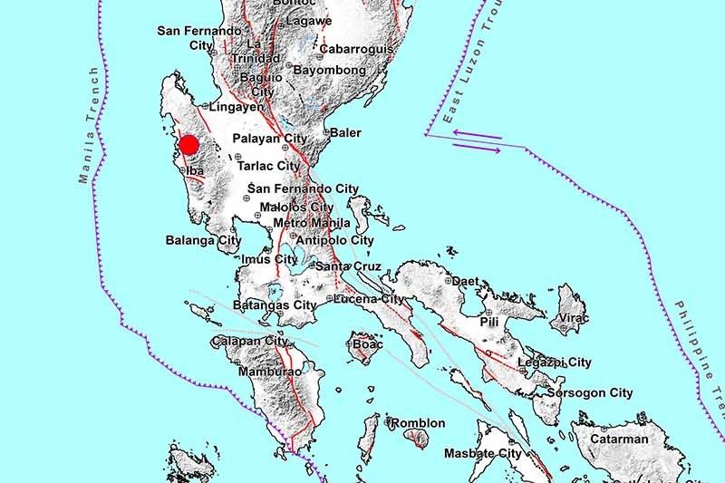 Magnitude 4.7-quake hits Zambales, felt in Metro Manila