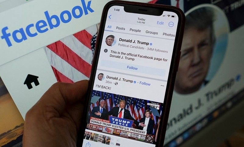 'I'M BACK': Trump returns to Facebook, YouTube after two-year ban