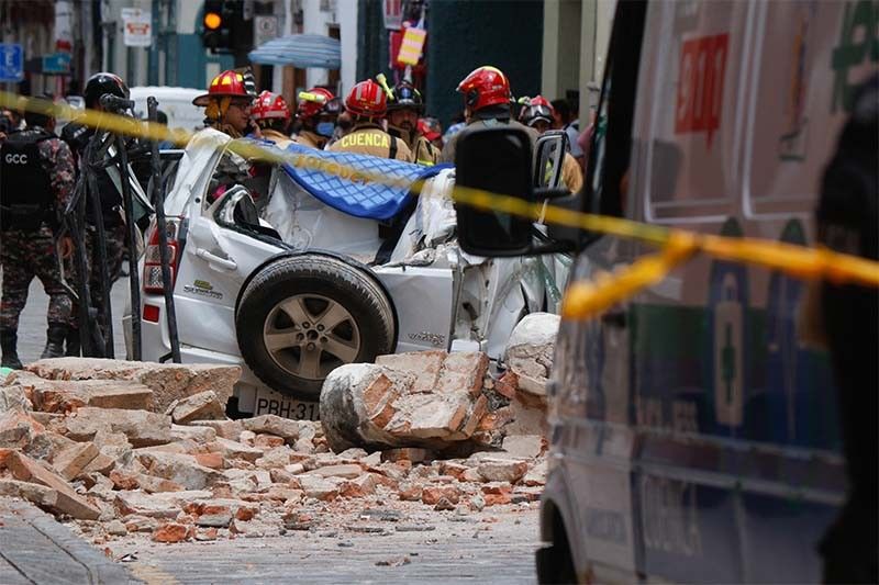 No tsunami threat after strong quake that jolted Peru, Ecuador