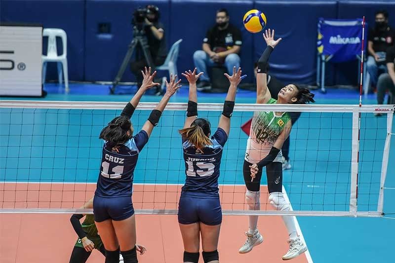 Lady Spikers buck slow start, shoot down Lady Falcons for sixth win