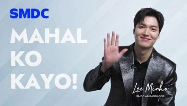 WATCH: Newest SMDC ambassador Lee Min Ho greets Filipinos 'Mahal ko kayo'