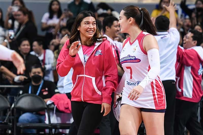 Injury-hit Valdez 'very proud' of Creamline' with return to PVL finals