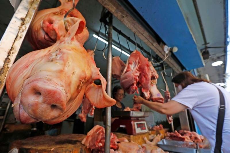 Kekurangan daging babi tampak karena ASF