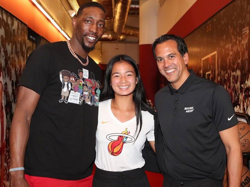 Alex Eala feels the warmth in Miami, meets Heat coach Erik Spoeltra