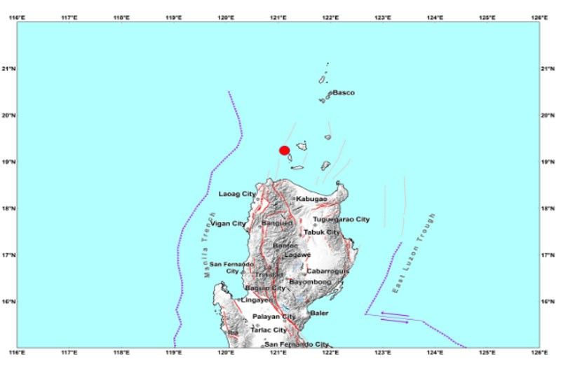 Cagayan inuga ng 5.6 magnitude na lindol