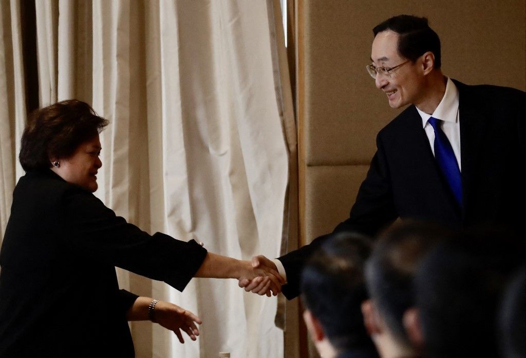 Philippines, China again stress 'friendly dialogue' on South China Sea issues
