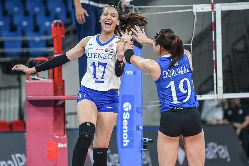Ateneo gets win streak going at expense of hapless UE as challenge system makes season debut