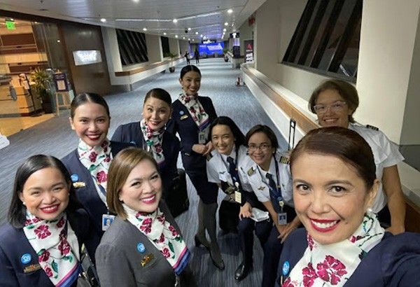 All-female crew mans PAL flight from Manila to Guam