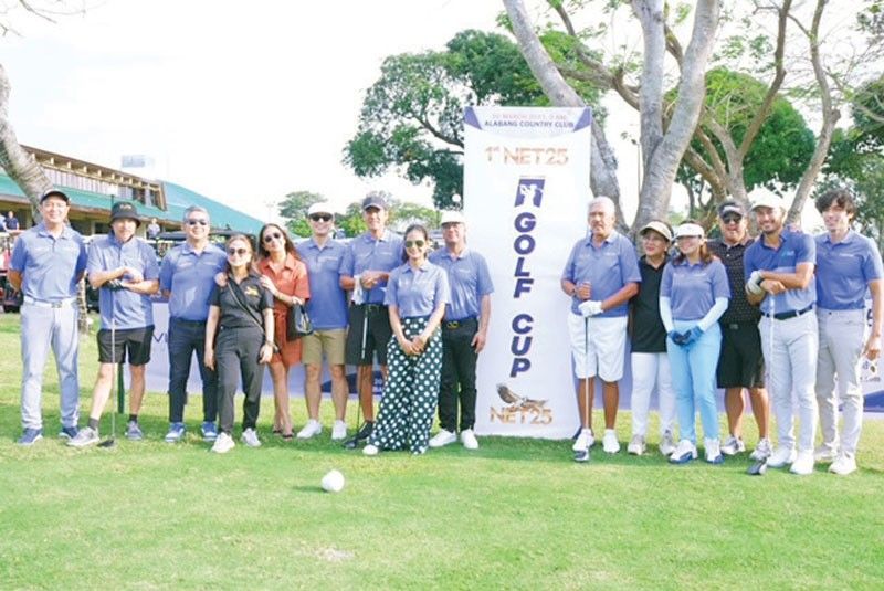 NET25 Golf Cup menggelar turnamen perdana bertabur bintang
