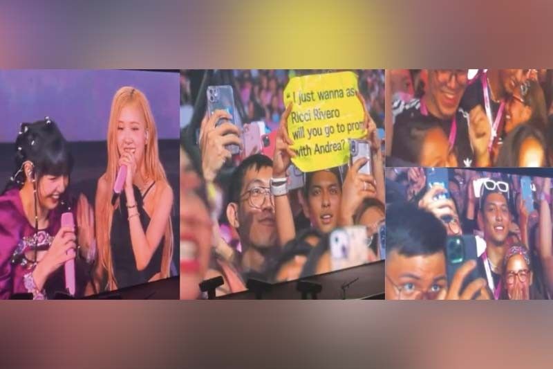 Tinulungan nina Rose at Liza... Andrea inaakusang epal, nag-promposal kay Ricci sa concert ng Blackpink