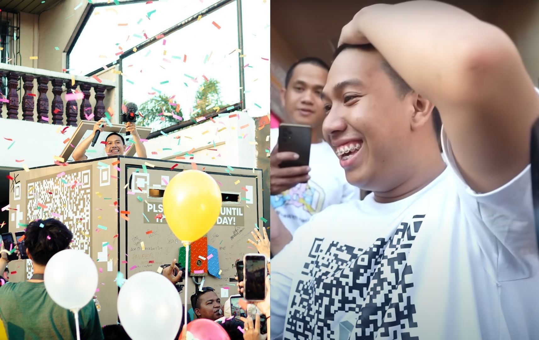 Vlogger raises P1M for pediatric cancer patients after staying in box for 30 days