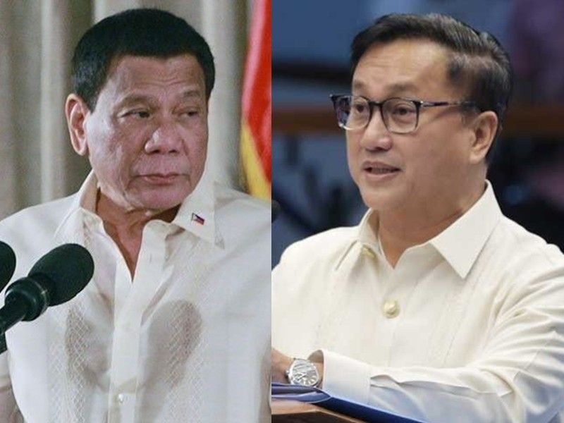 Tolentino â��inclinedâ�� to act on resolutions defending Duterte vs ICC probe