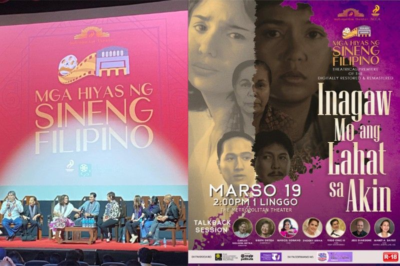 Sagip Pelikula screens restored Filipino film classic in Metropolitan Theater