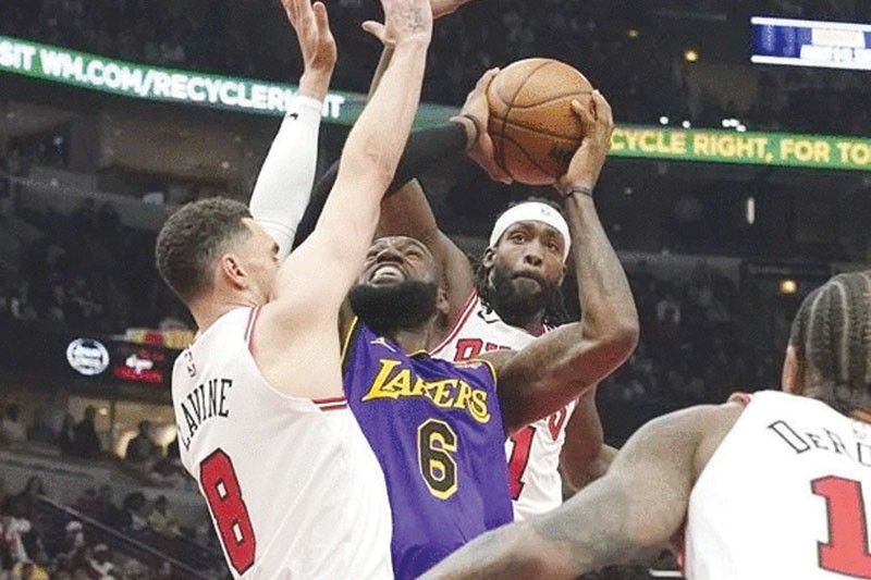 James, Lakers pinaamo ang Bulls