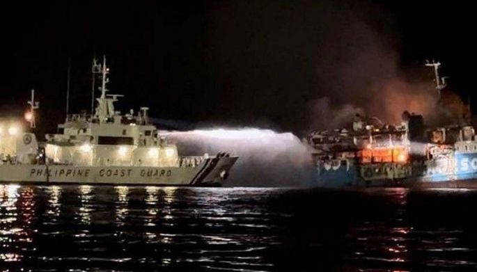 Ship firm sorry for deadly blaze, extends cash aid