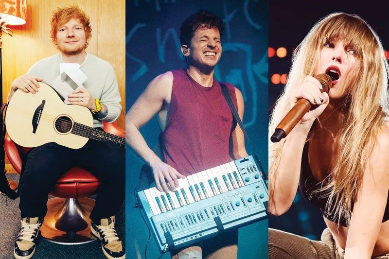 Exciting new singles from Sheeran, Swift and Puth
