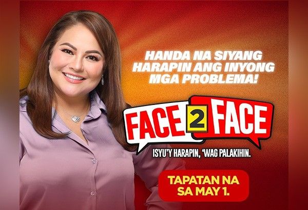 Karla Estrada back on TV as 'Face 2 Face' host